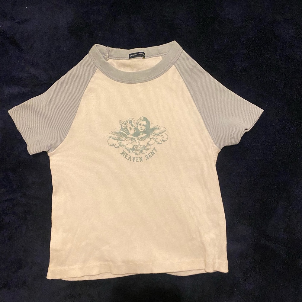Brandy Melville “heaven sent” baby tee